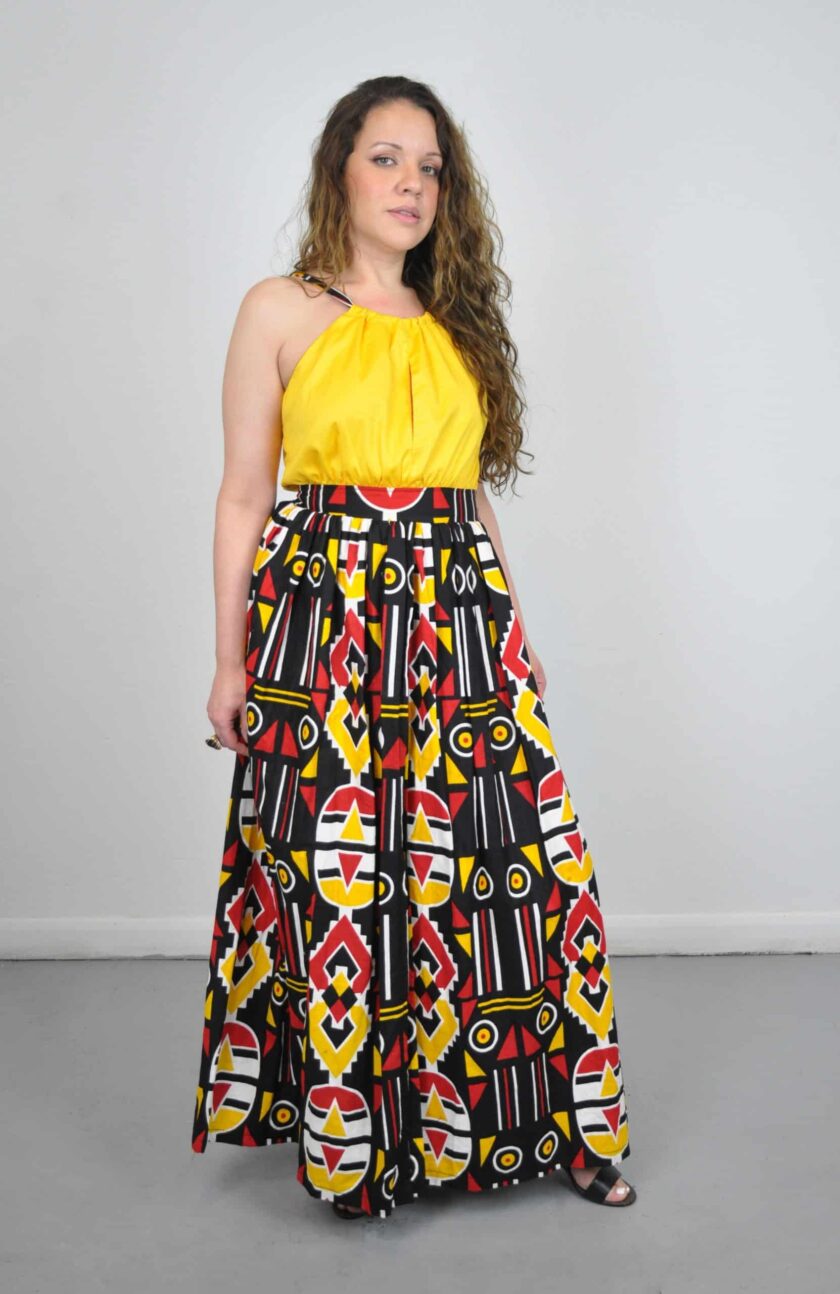 Zaila Ankara Skirt Maxi Dres