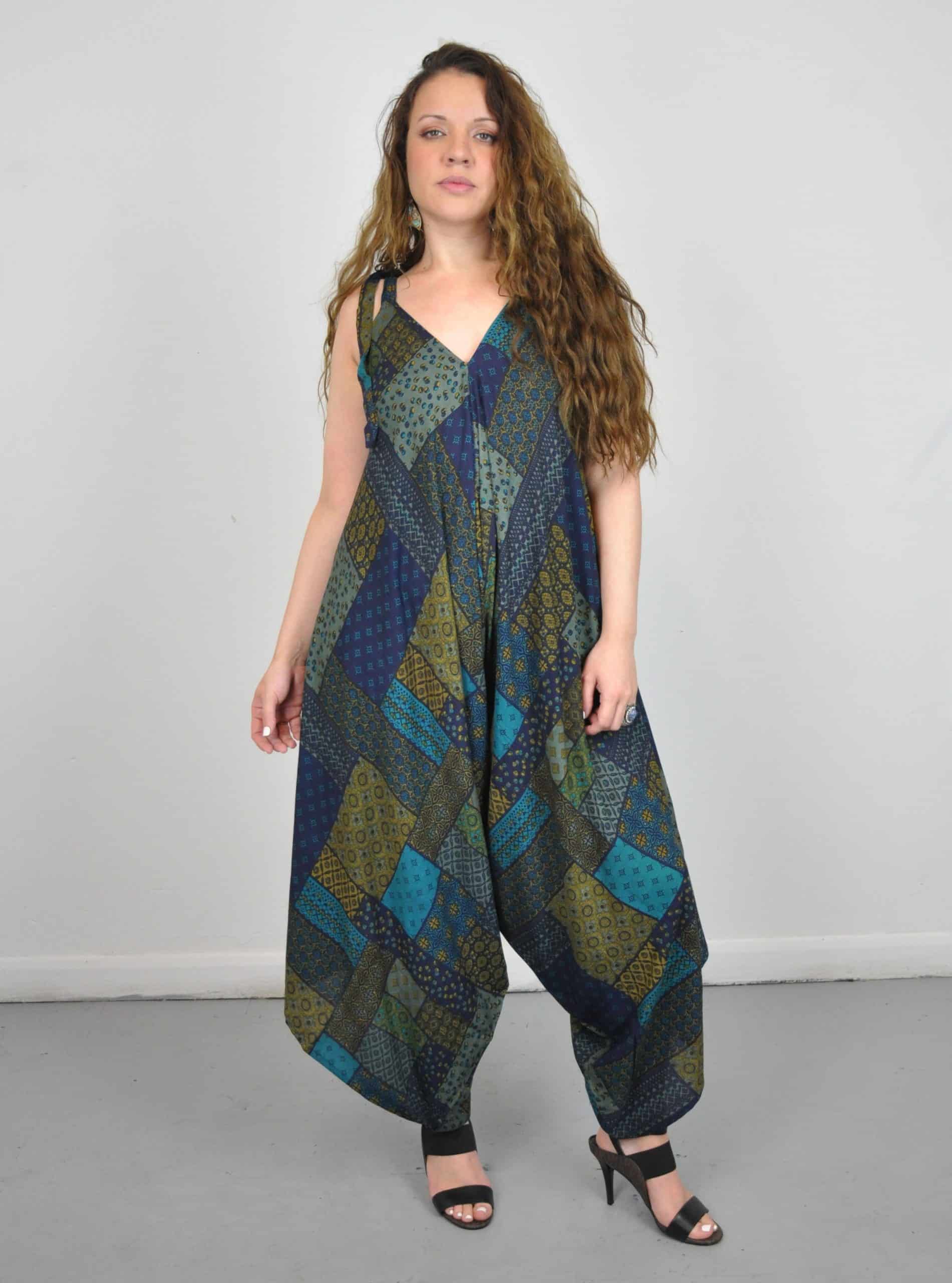 Rayna Rainbow Tie Dye Jumpsuit | African Clothing Store UK