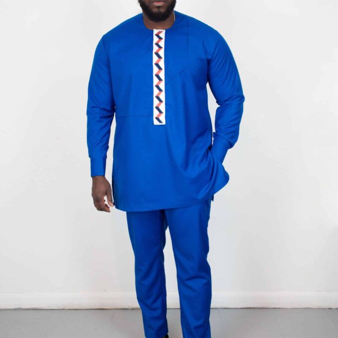 Mvula Blue Cotton Shirt