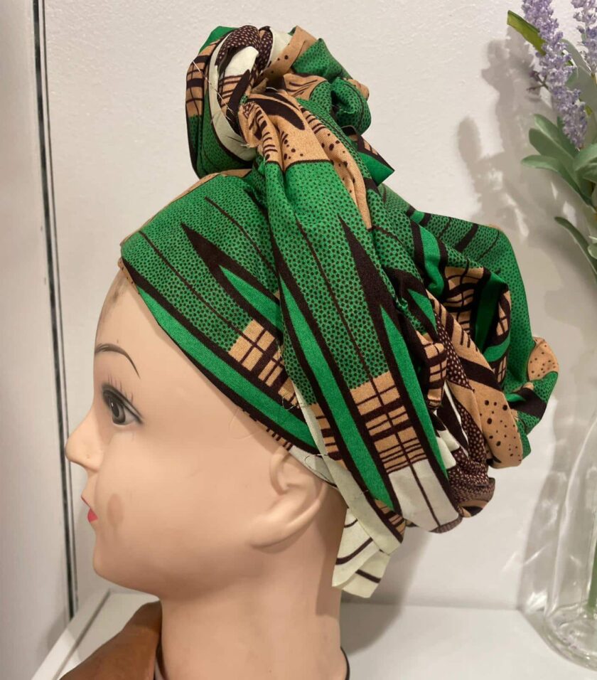 Jiru African Print Head Wrap