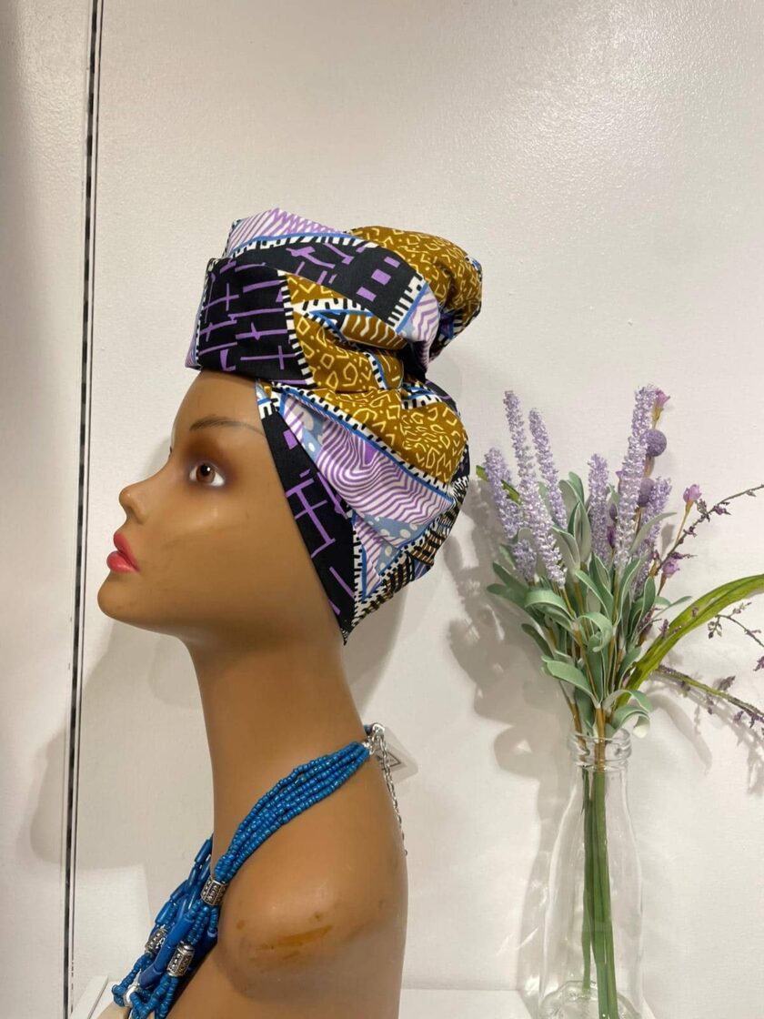 Wokabi African Print Head Wrap