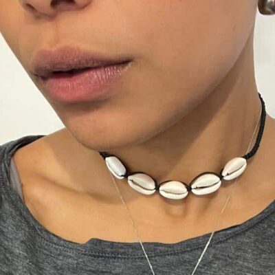 Cowrie Shell Choker