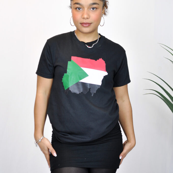 Sudan Colours Country Flag Unisex Top