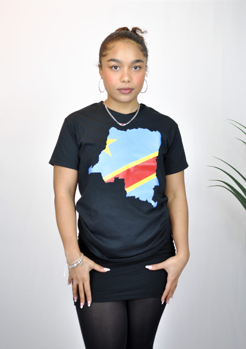 Congo Colours Country Flag Unisex Top
