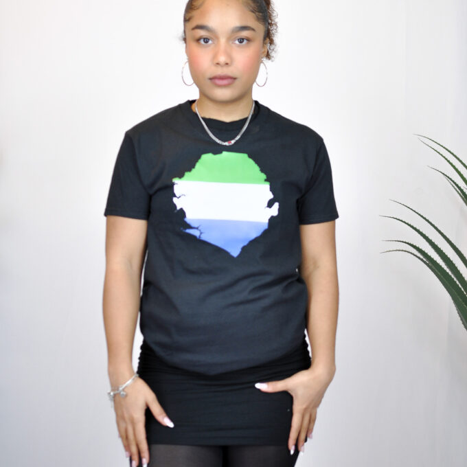 Sierra Leone Colours Country Flag Unisex Top
