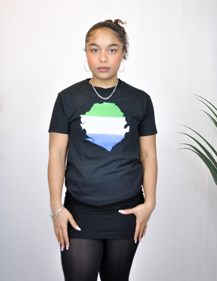 Sierra Leone Colours Country Flag Unisex Top