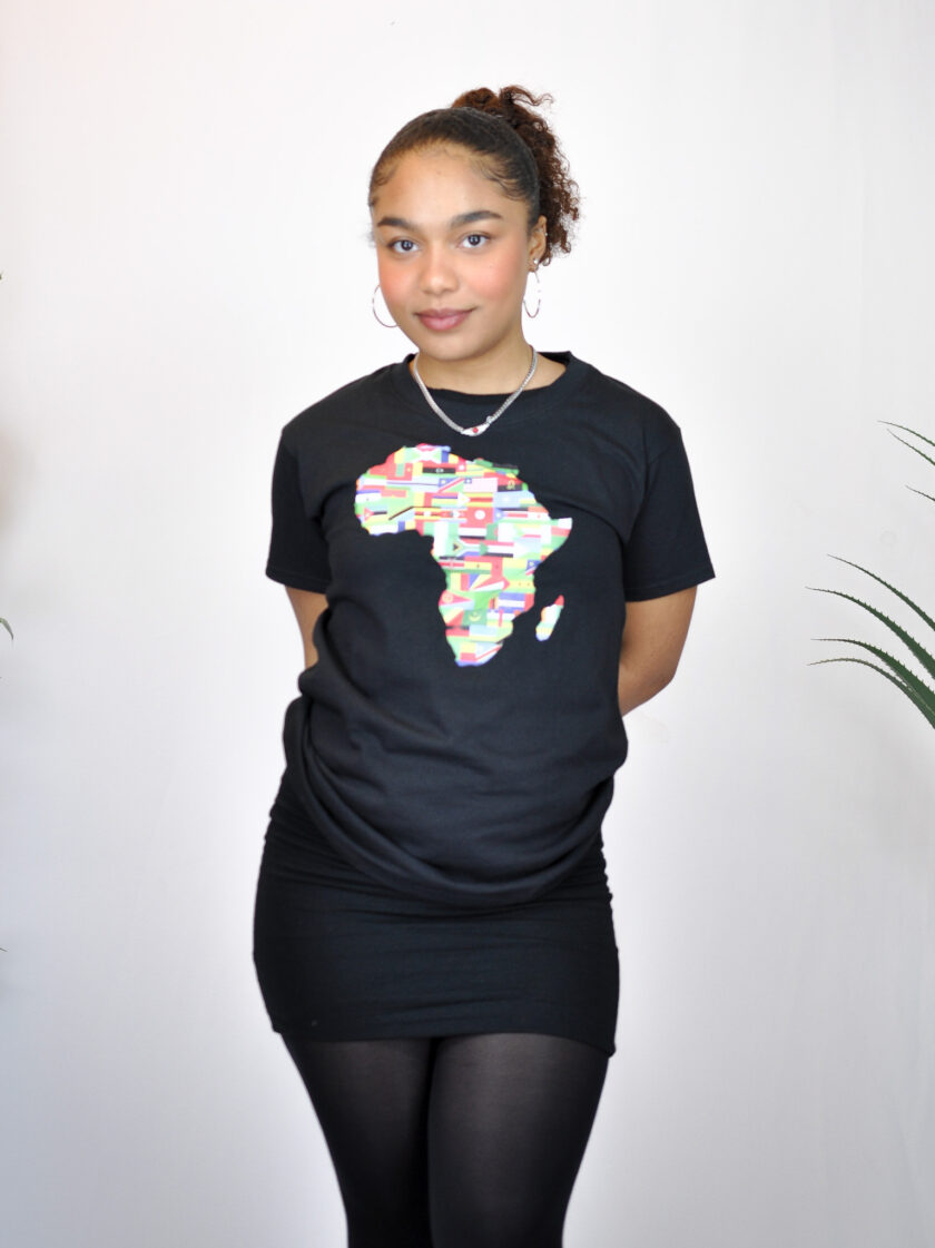 Africa Continent with all Country Flags Unisex Top