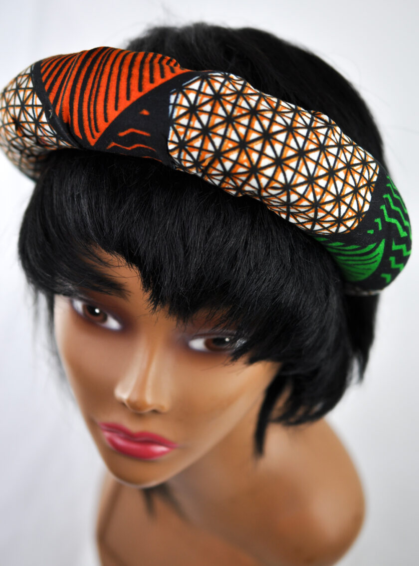 Purely Puffy Plain African Ankara Headbands
