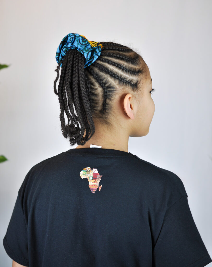 Ankara African Print Multi-Coloured Scrunchies