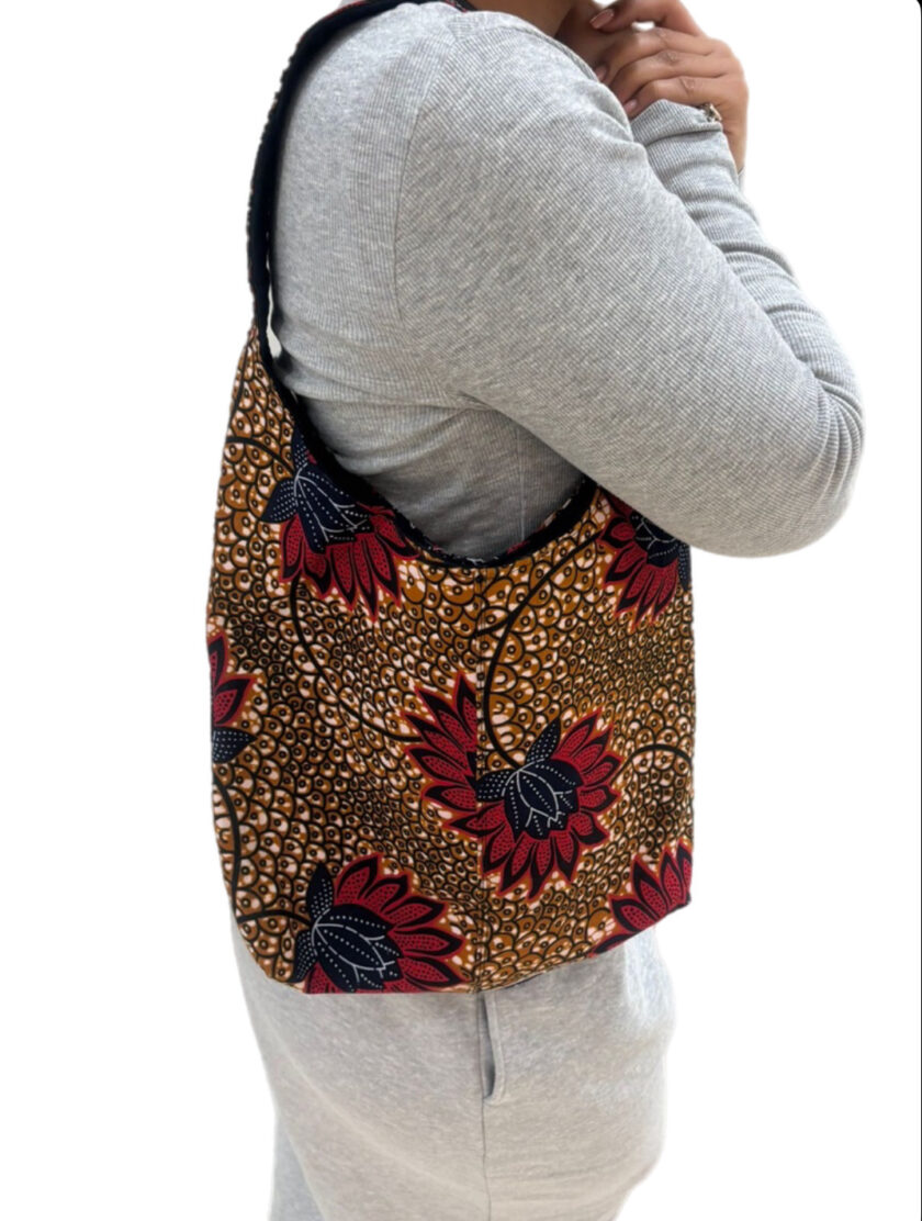 Amber Ankara African Print Shoulder Bag
