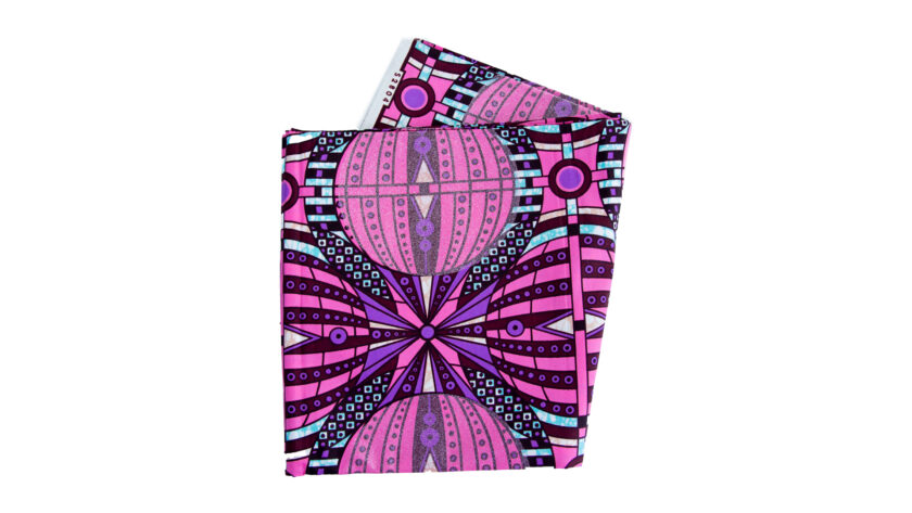 Highest Quality African Ankara Hot Pink Super Fabric