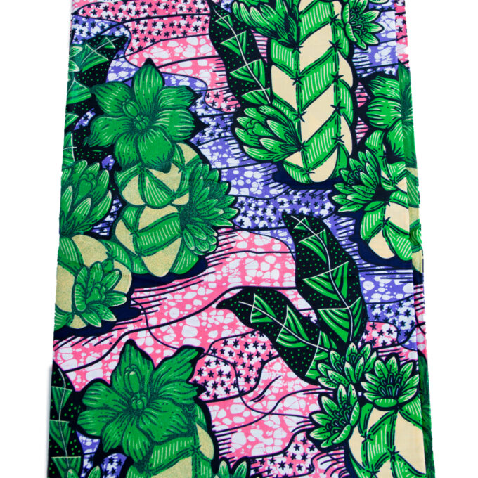 Highest Quality African Forest Floral Super Fabric