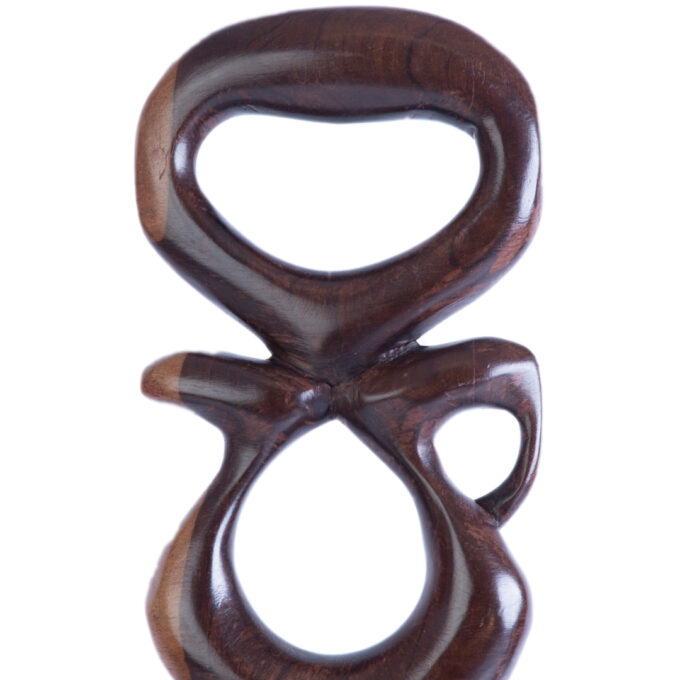 Delightful Jug Design Wooden African Walking Stick