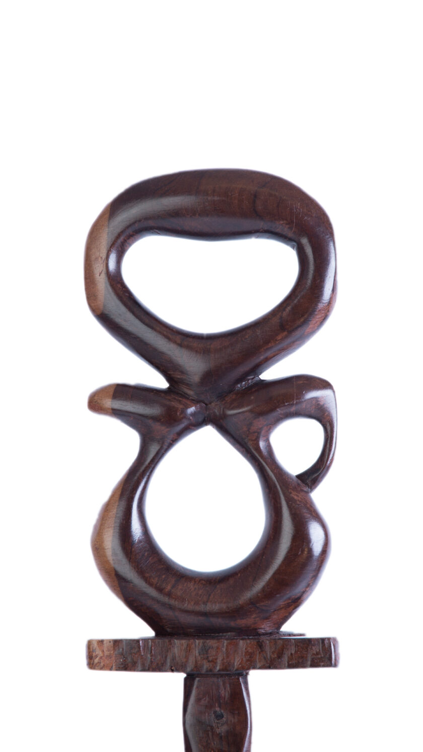 Delightful Jug Design Wooden African Walking Stick