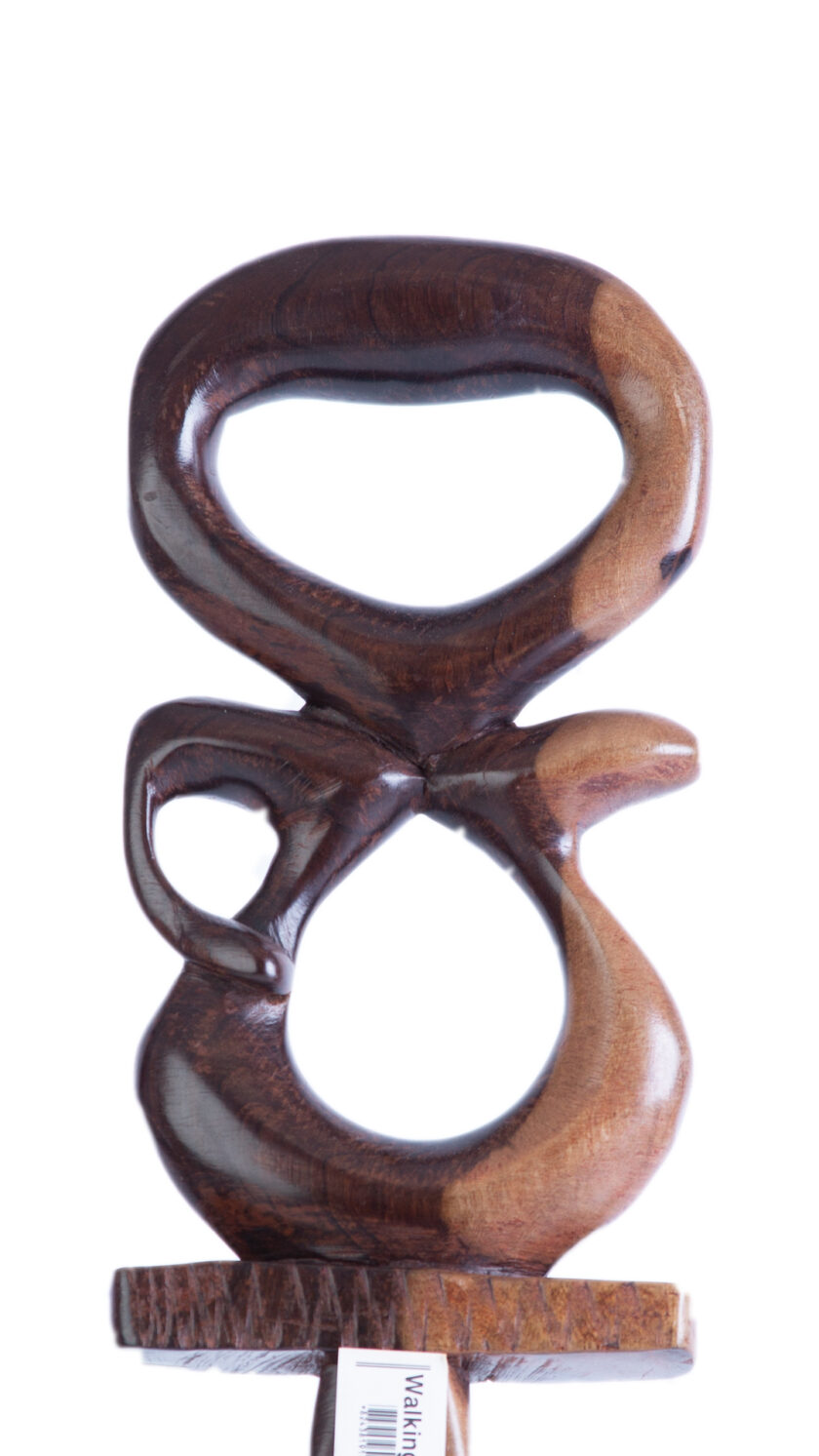 Delightful Jug Design Wooden African Walking Stick