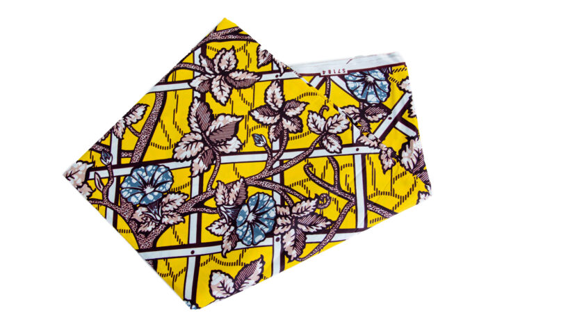 Highest Quality African Flower Vine Design Super Fabric