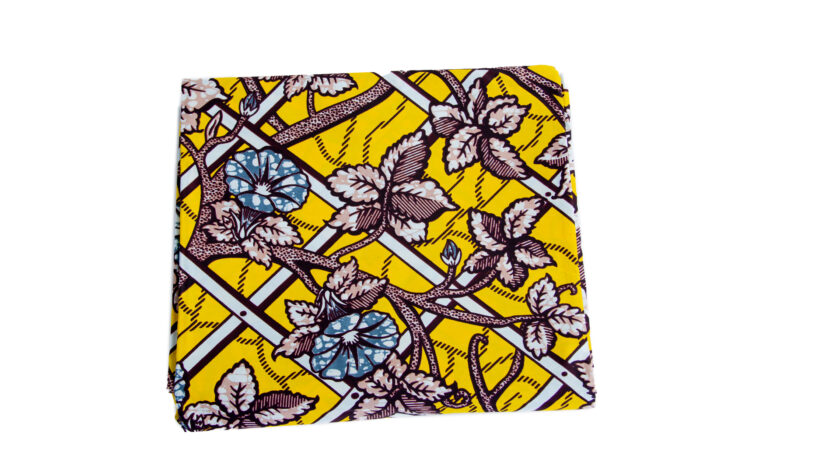 Highest Quality African Flower Vine Design Super Fabric