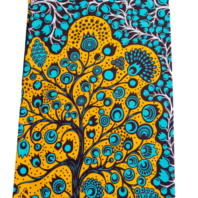 Highest Quality African Peacock Tree Super Fabric