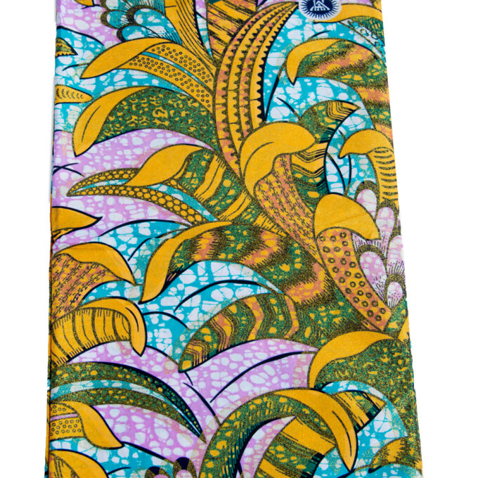 Highest Quality African Print Tropical Design Super Fabric