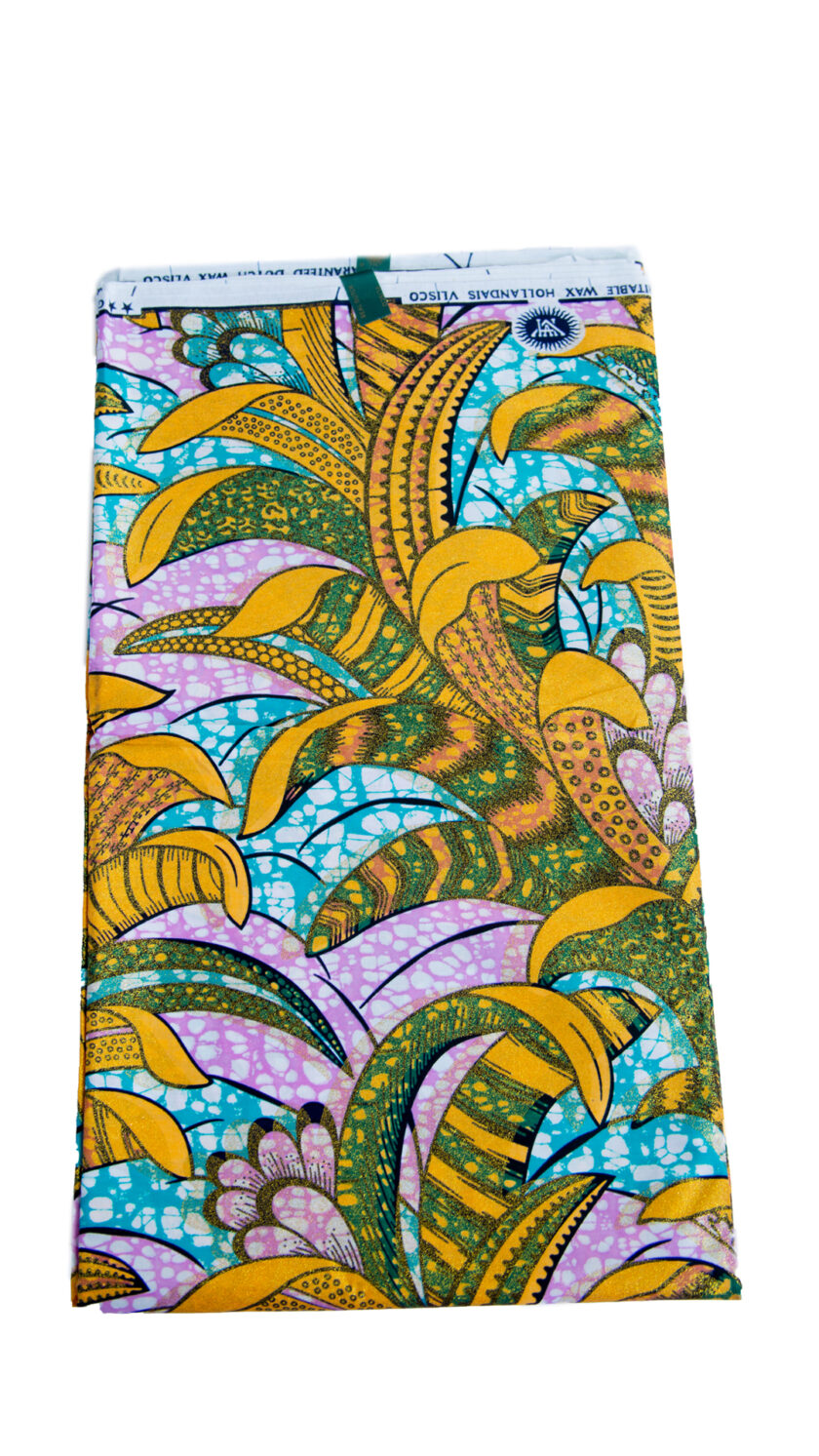 Highest Quality African Print Tropical Design Super Fabric