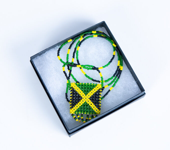 Handmade Beaded Country Necklace Made in Kenya