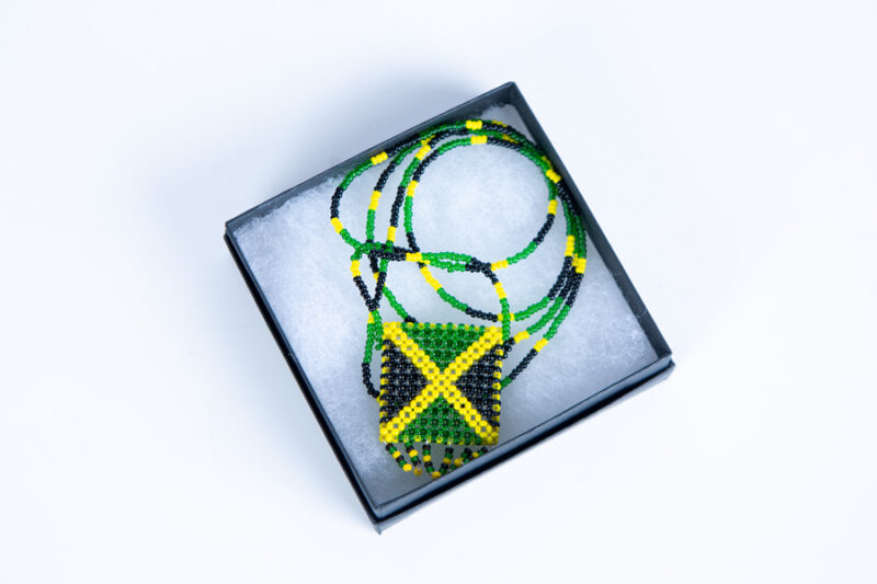 Handmade Beaded Country Necklace Made in Kenya
