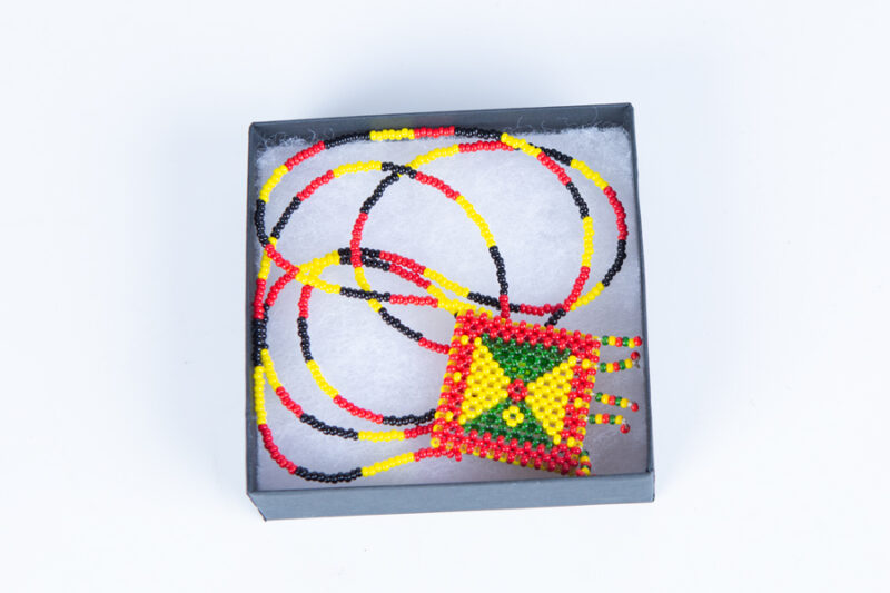 Handmade Beaded Country Necklace Made in Kenya
