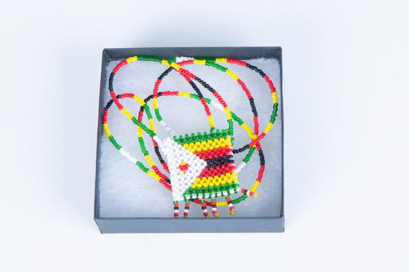 Handmade Beaded Country Necklace Made in Kenya