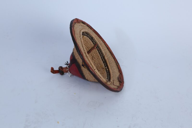African Straw Hat Handmade Exquisitely in Ghana