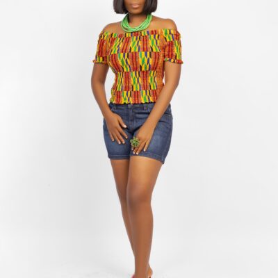 African Print Top - Tira