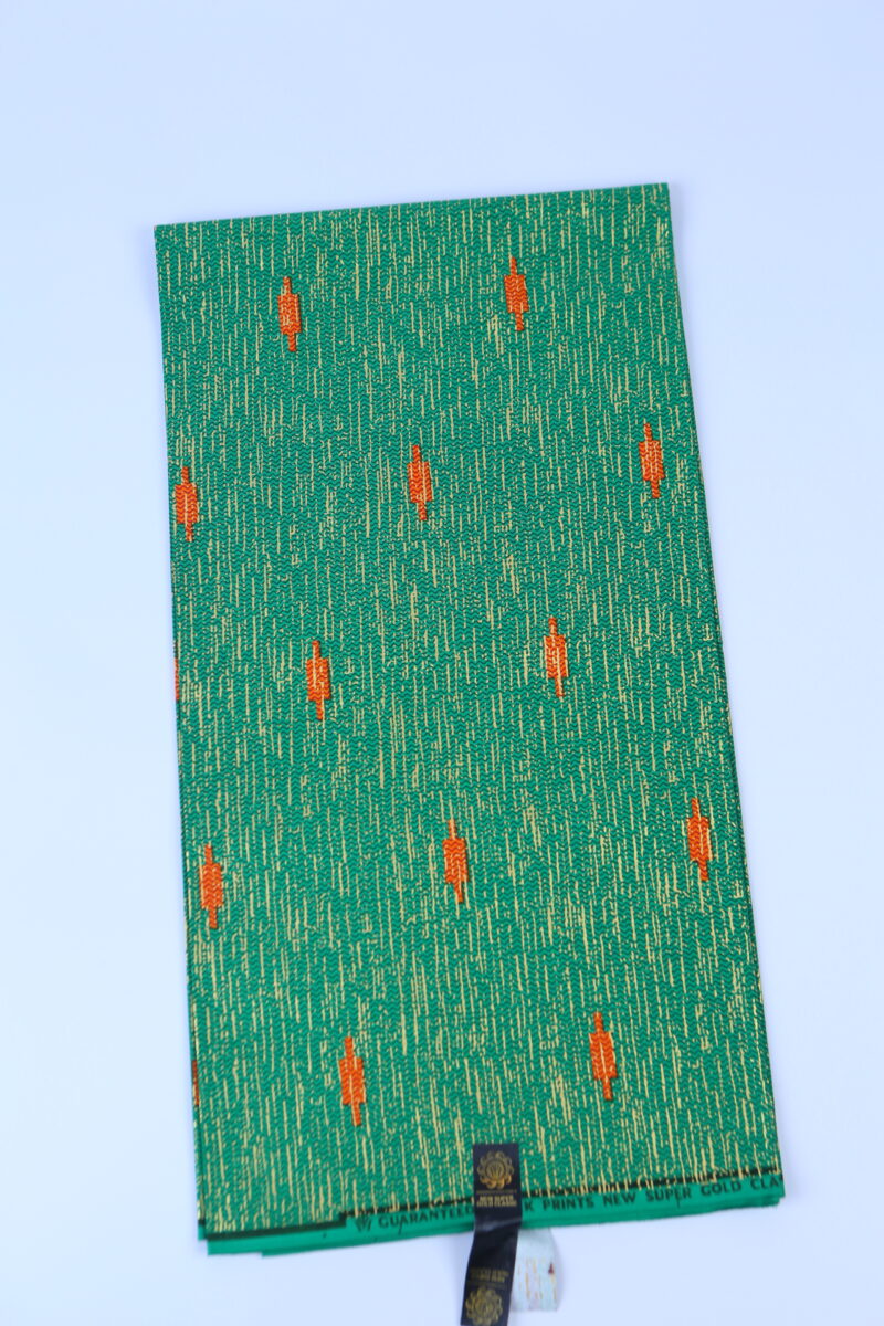 Super Gold Quality African Fabric