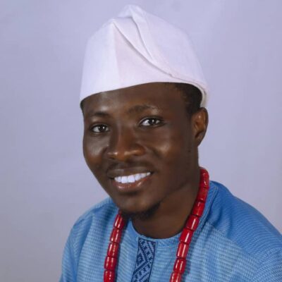 Authentic Traditional Yoruba Asooke Hat for Men