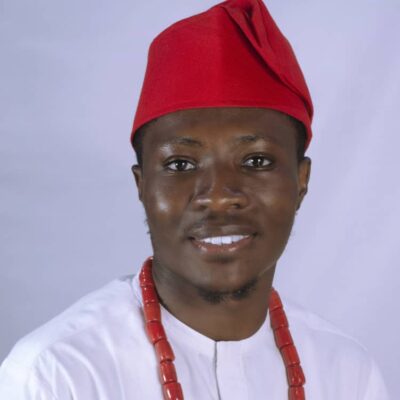 Authentic Traditional Yoruba Asooke Hat for Men