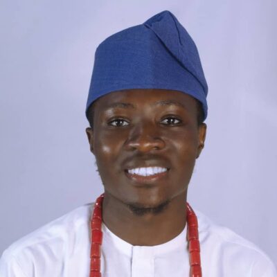 Authentic Traditional Yoruba Asooke Hat for Men