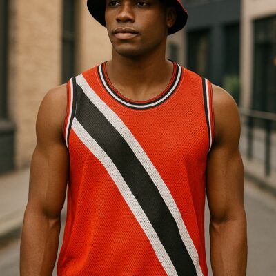 Trinidad Flag Mesh Vest