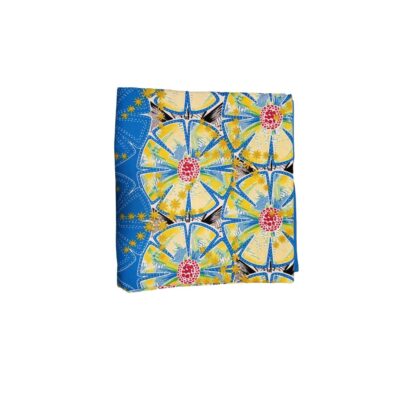 African Print Fabric- Floral Ankara Wax Cloth