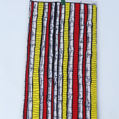 African Print Fabric-  Geometric Pattern Ankara Cloth
