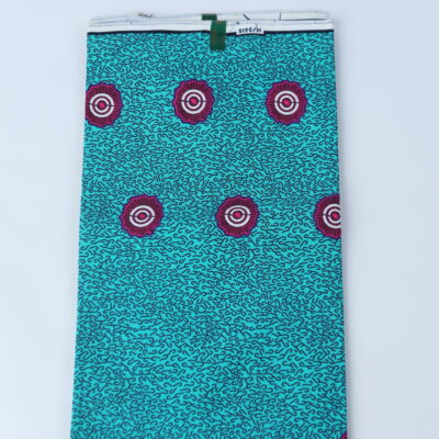 African Print Fabric-  Geometric Pattern Ankara Cloth
