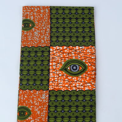 African Print Fabric-  Geometric Pattern Ankara Cloth