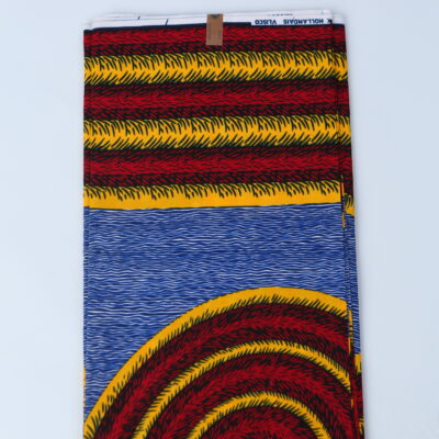 African Print Fabric-  Geometric Pattern Ankara Cloth