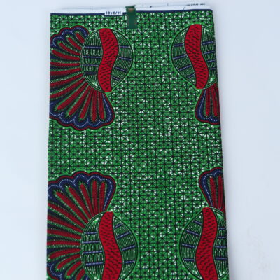 African Print Fabric-  Geometric Pattern Ankara Cloth