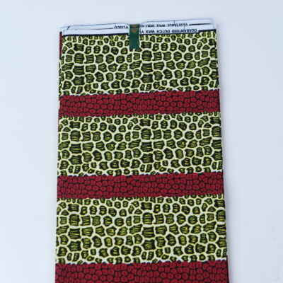 African Print Fabric-  Geometric Pattern Ankara Cloth