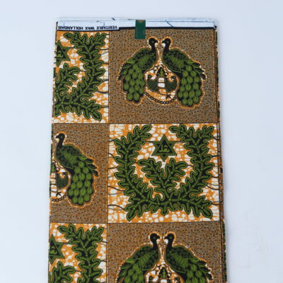 African Print Fabric-  Geometric Pattern Ankara Cloth