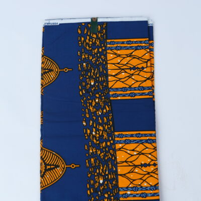 African Print Fabric-  Geometric Pattern Ankara Cloth
