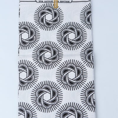 African Print Fabric-  Geometric Pattern Ankara Cloth