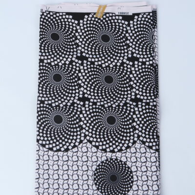 African Print Fabric-  Geometric Pattern Ankara Cloth