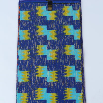 African Print Fabric-  Geometric Pattern Ankara Cloth
