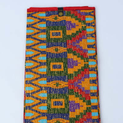 African Print Fabric-  Geometric Pattern Ankara Cloth