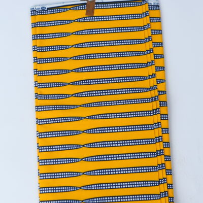 African Print Fabric-  Geometric Pattern Ankara Cloth