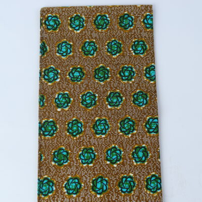 African Print Fabric-  Geometric Pattern Ankara Cloth